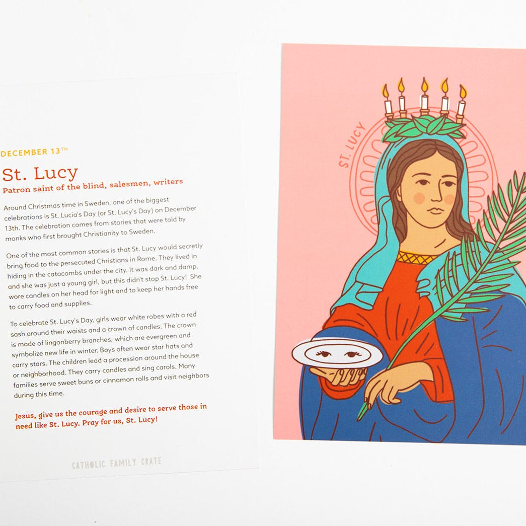 Our Lady Of Guadalupe, St. Lucy And New! Marian Deck