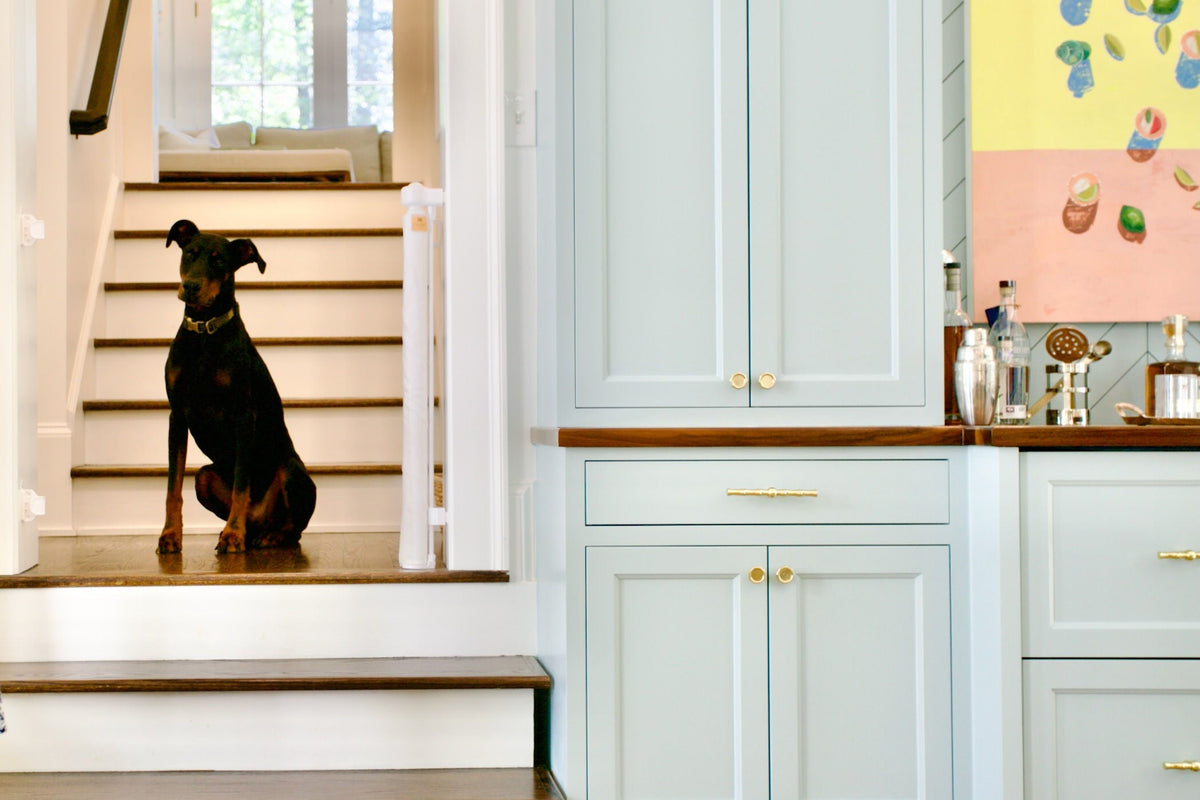 Milliken® Fabric Baby & Pet Safety Gate – Indoor/outdoor, Durable & Stylish | Fit Openings From 27.6" To 55" Wide And Stand 33"