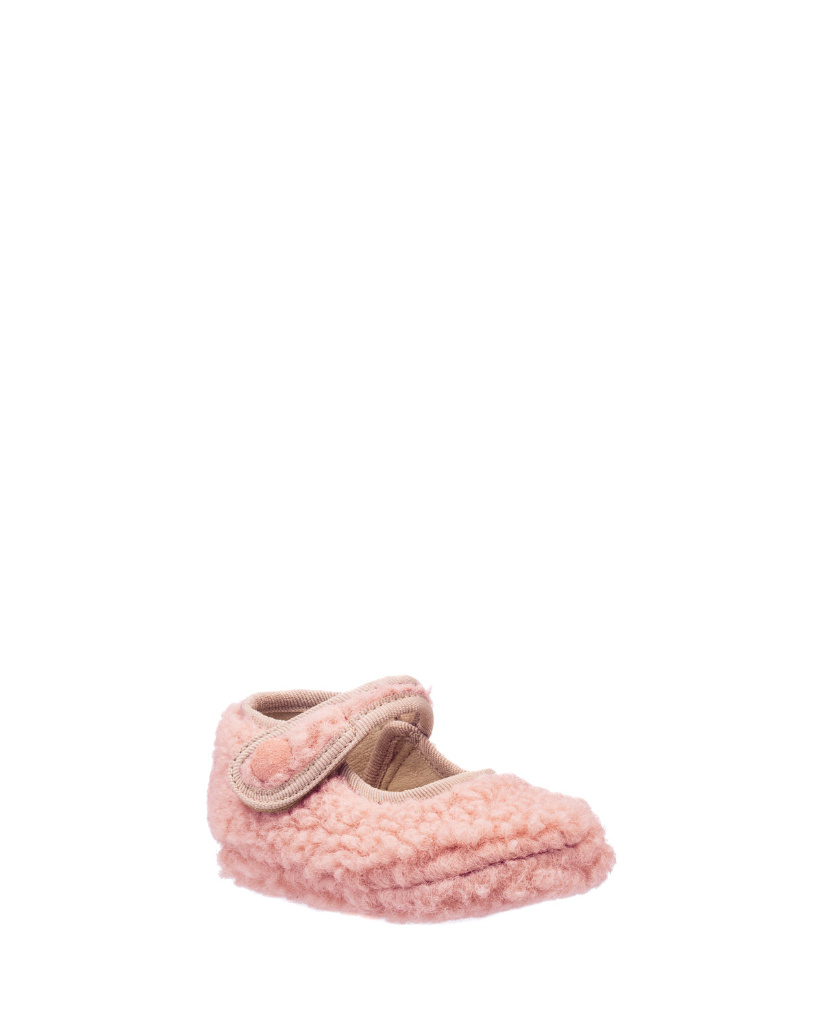 Shearling Baby Mary Jane Pink