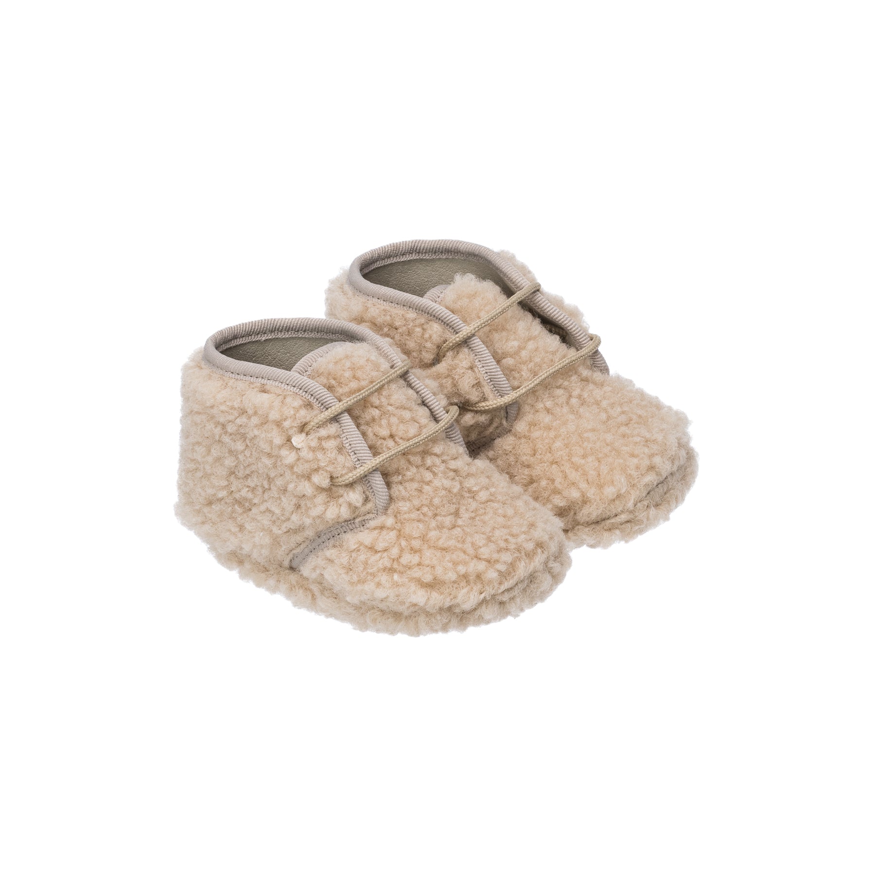 Shearling Baby Bootie Beige