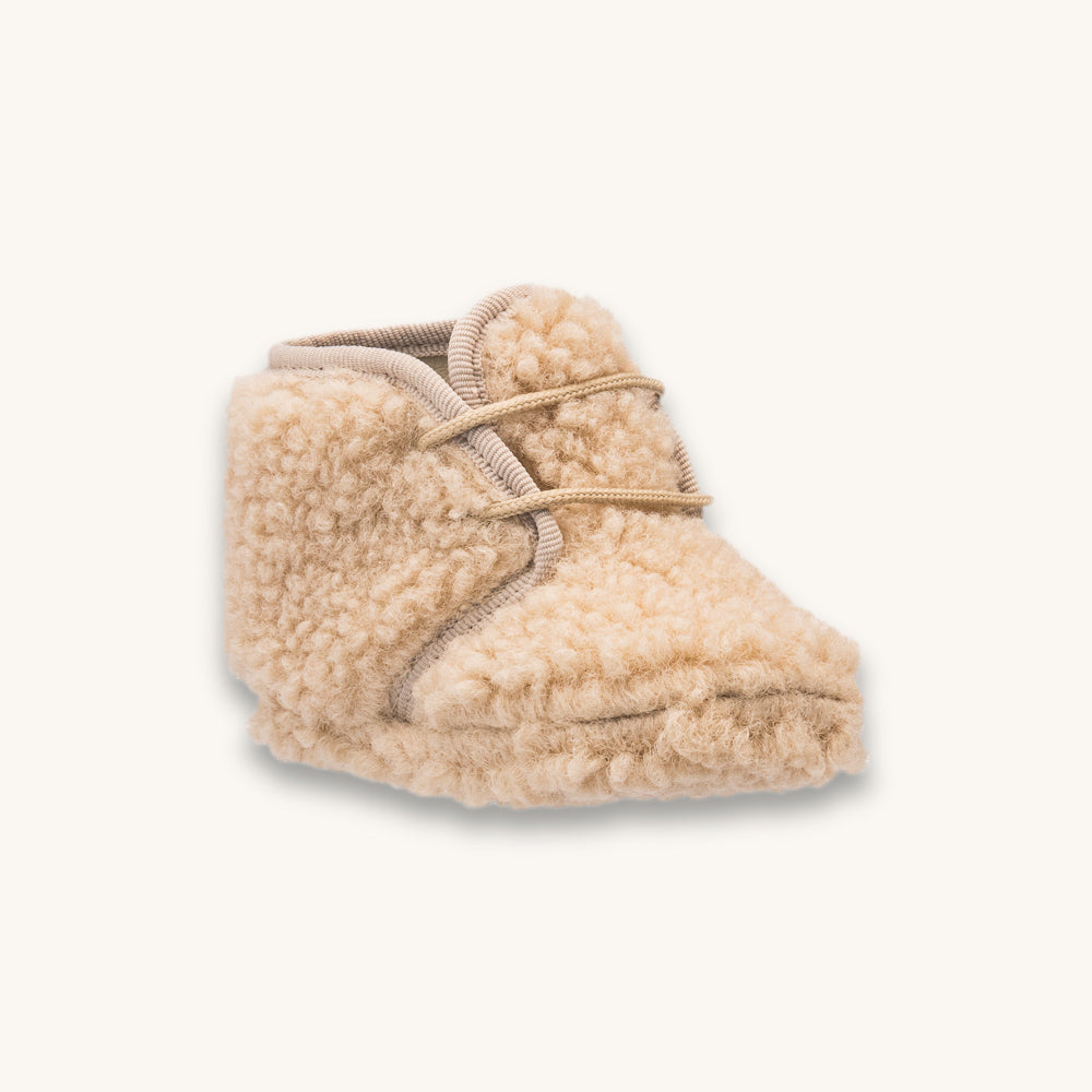 Shearling Baby Bootie Beige