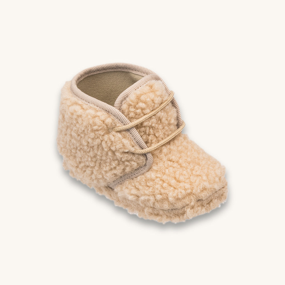 Shearling Baby Bootie Beige