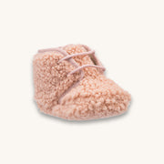 Shearling Baby Bootie Pink