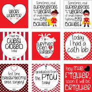 Chd Heart Warrior Plastic Moment Cards