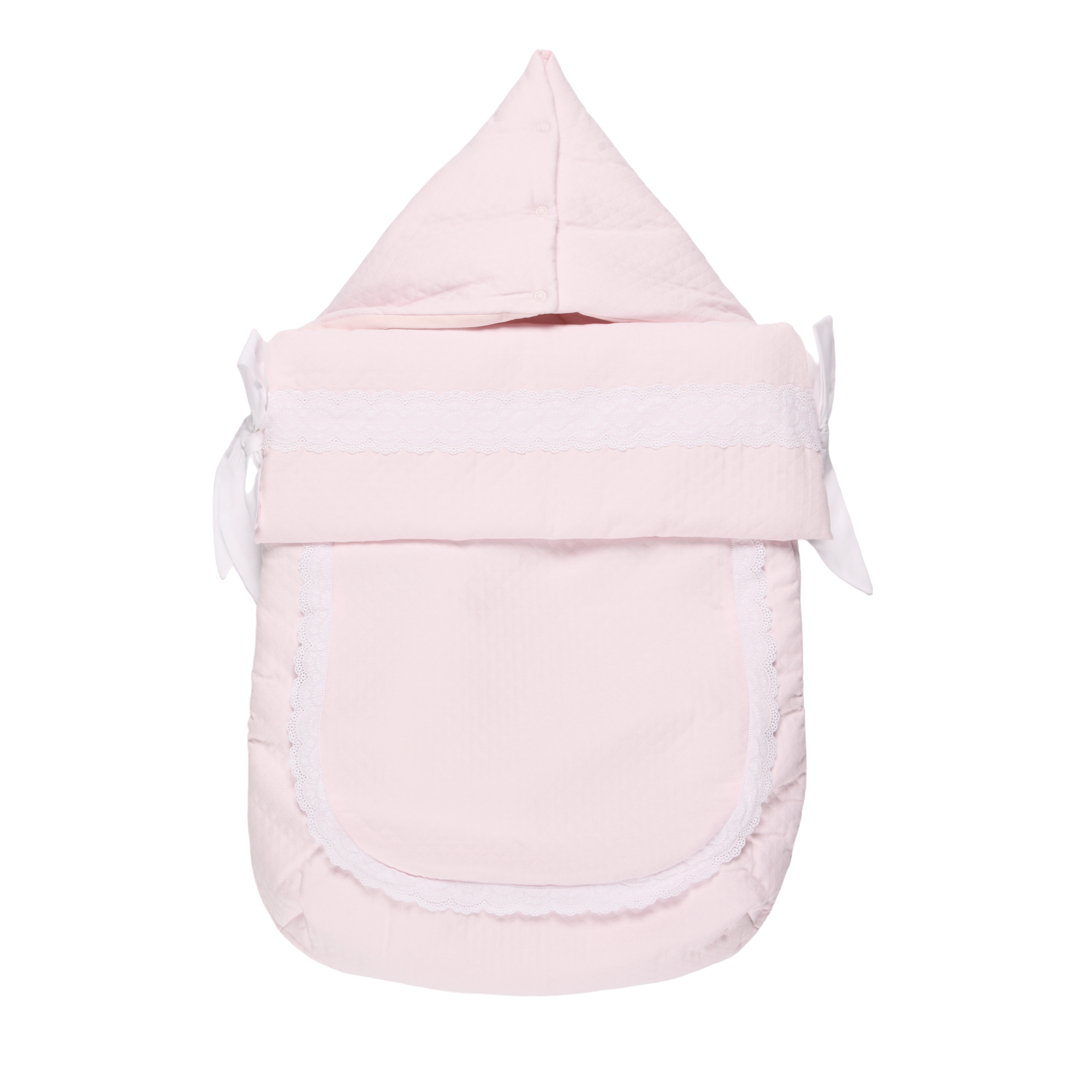 Chely | Girls Light Pink Cotton Baby Nest (80cm)