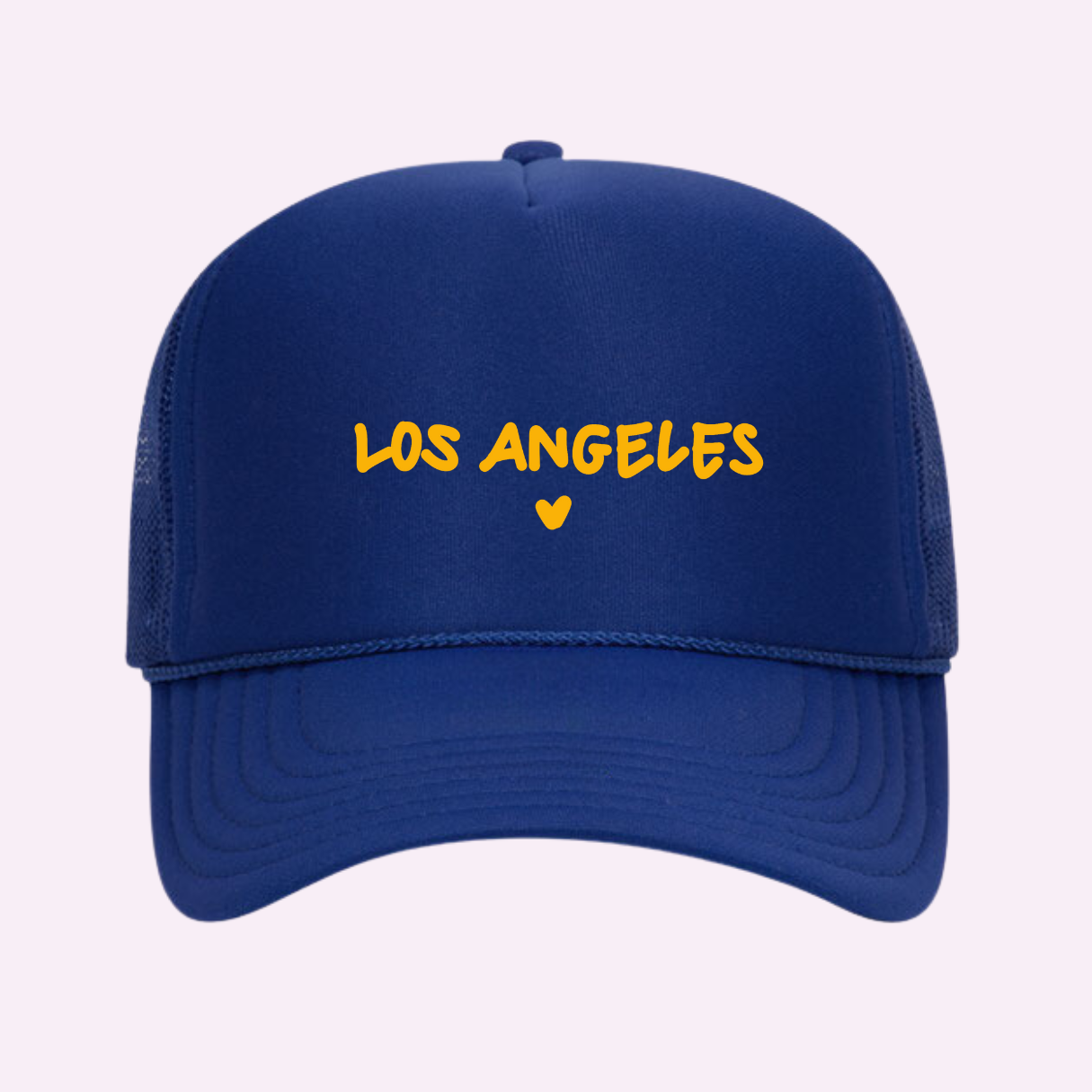 I Love Los Angeles ♡ Printed Trucker Hat