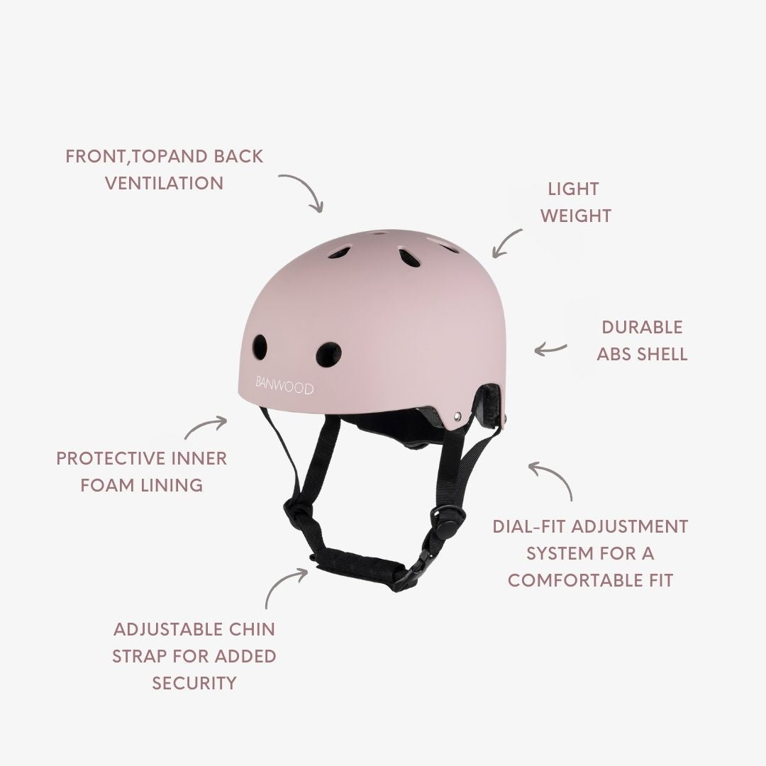 Classic Helmet  - Matte Dustypink