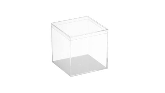 Clear Acrylic Boxes 2.25x2.25x2.25 12 Pack