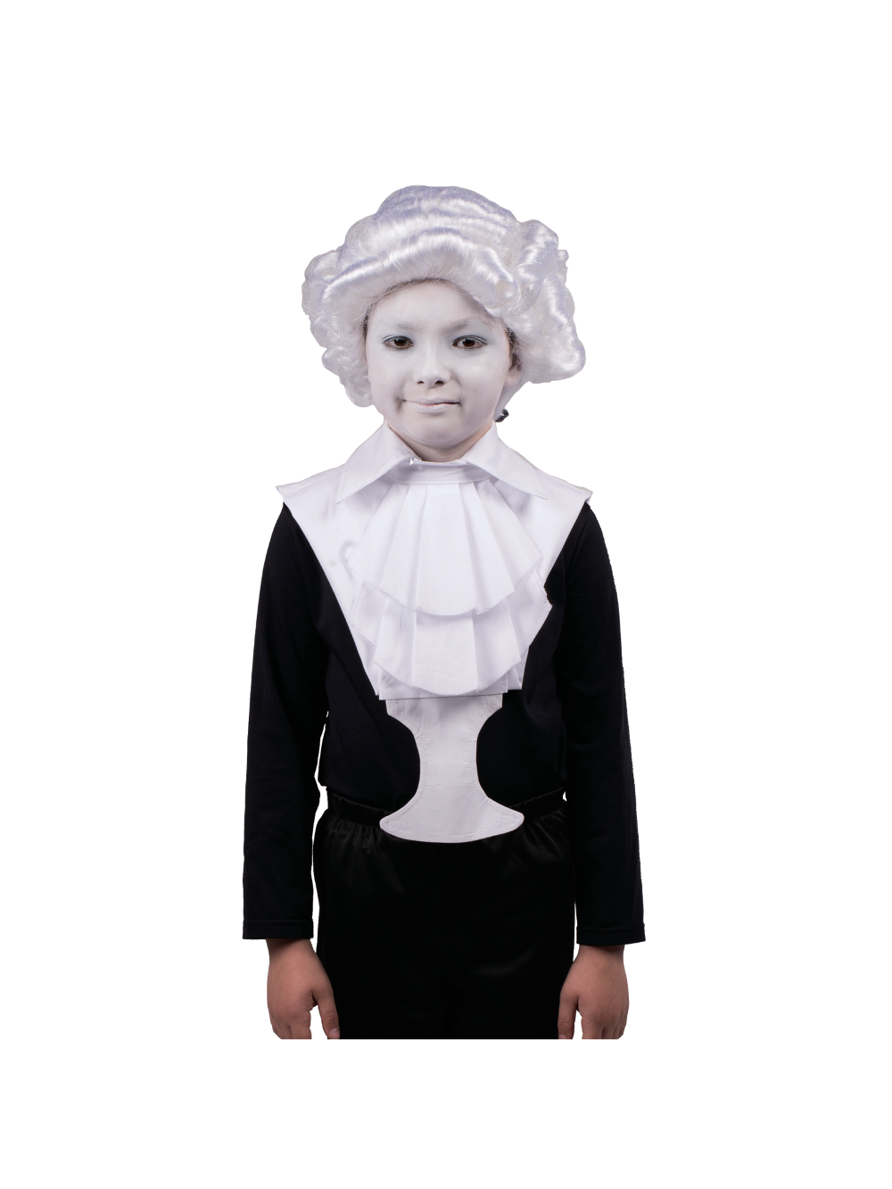 Child Statue Bust Head On Pedestal Costume