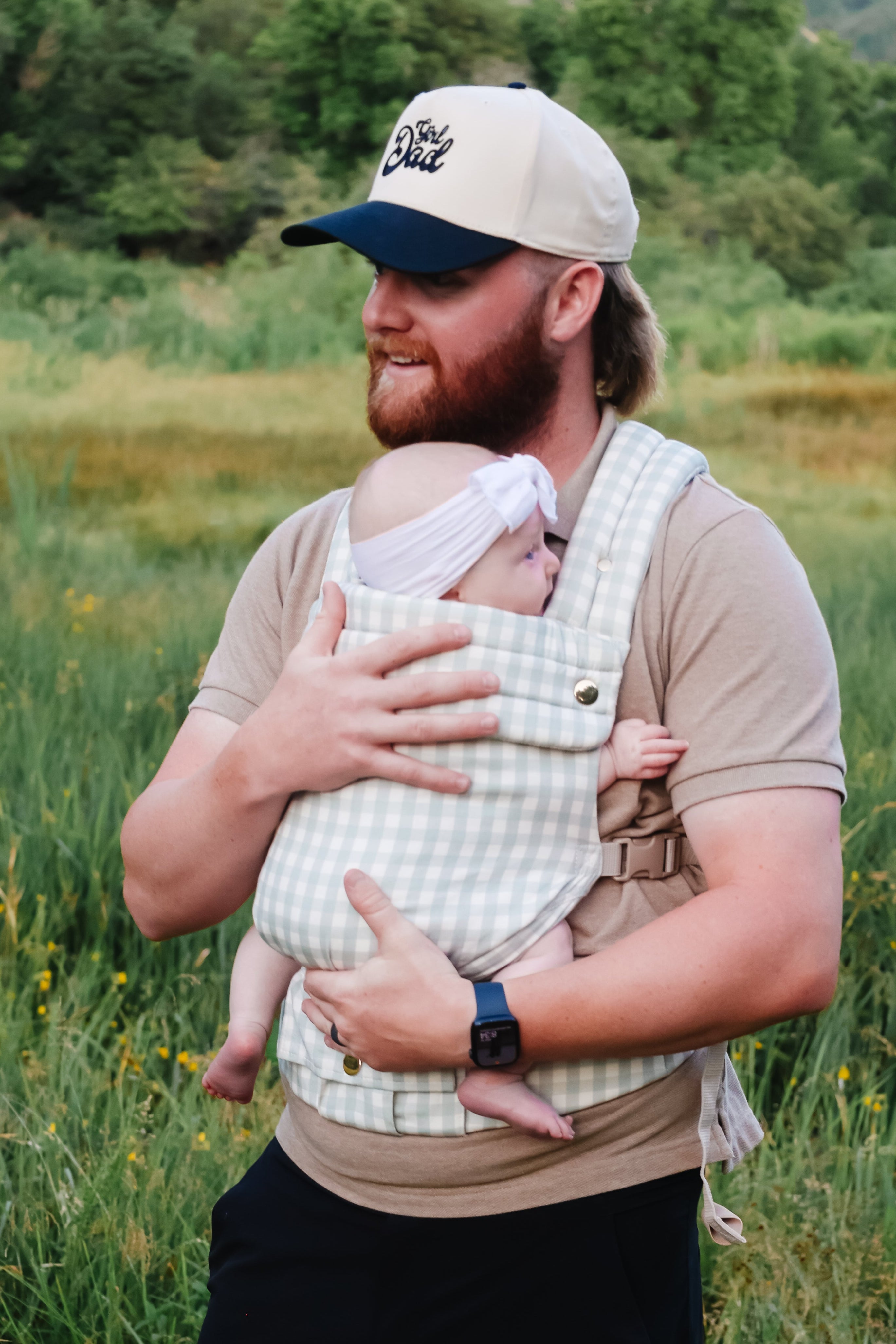 Monroe X Coco Gingham - Cotton Baby Carrier (7-35 Lbs)