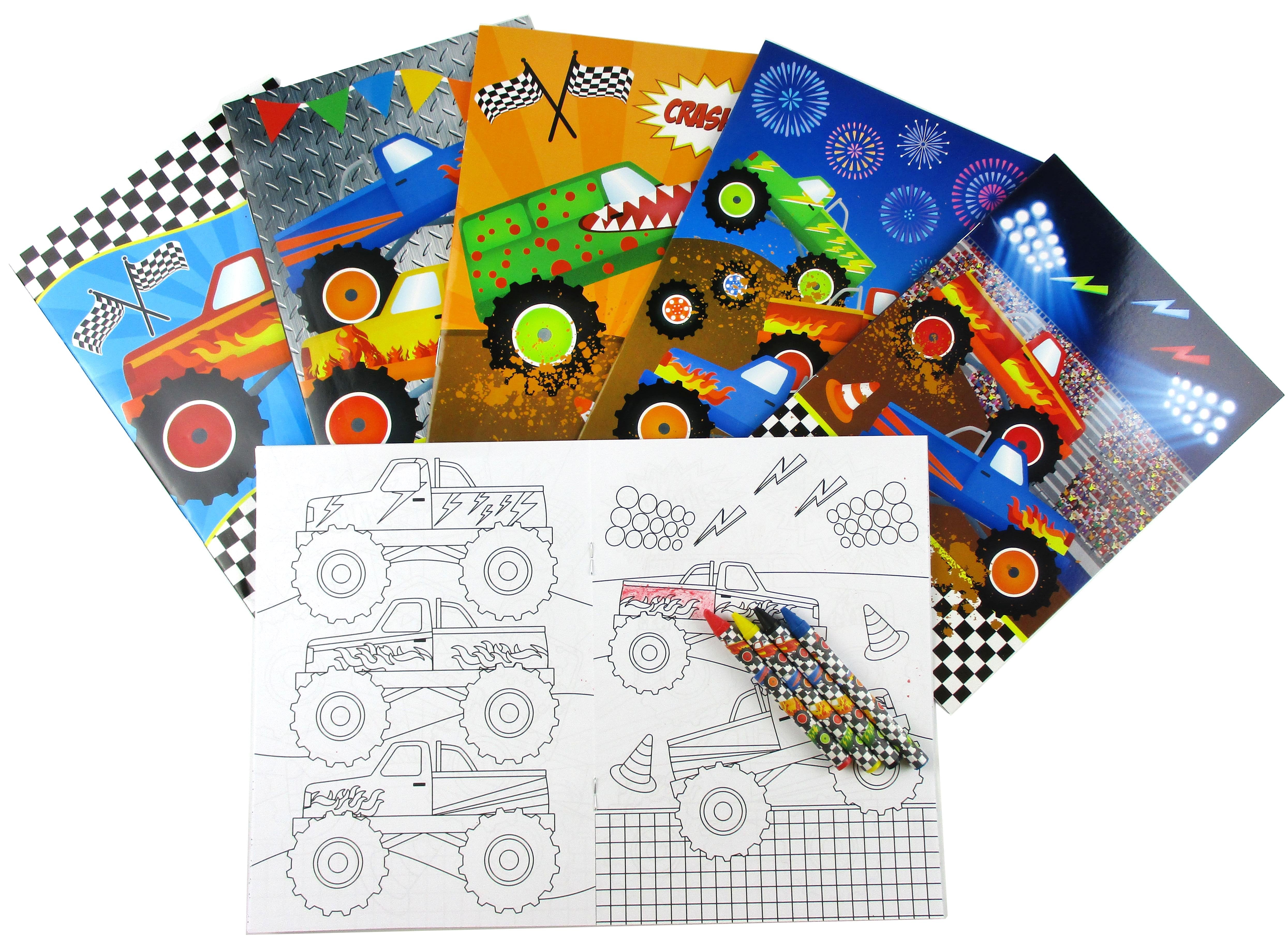 Monster Truck Birthday Party Gift Boxes For Kids