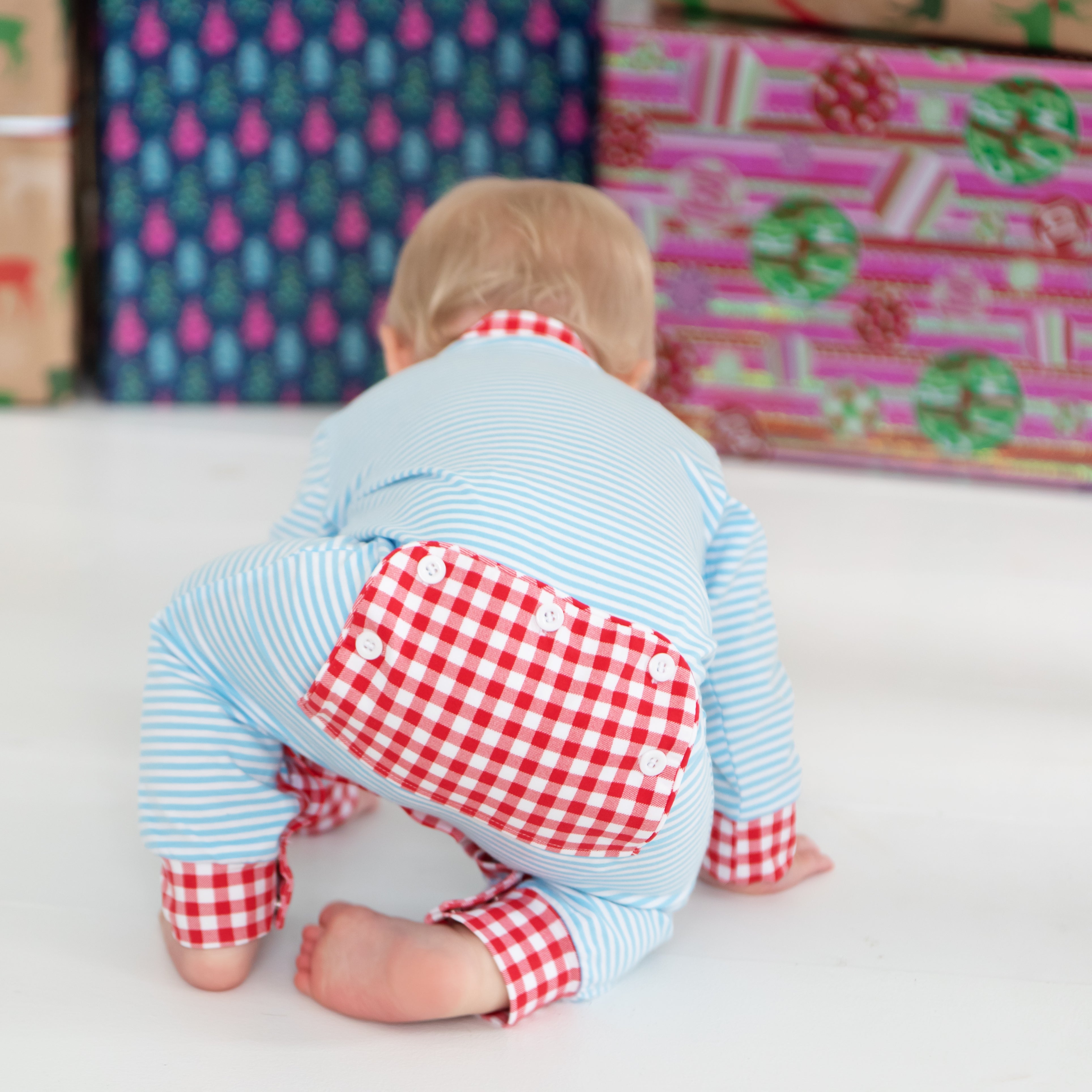 Boys Cookies For Santa Romper