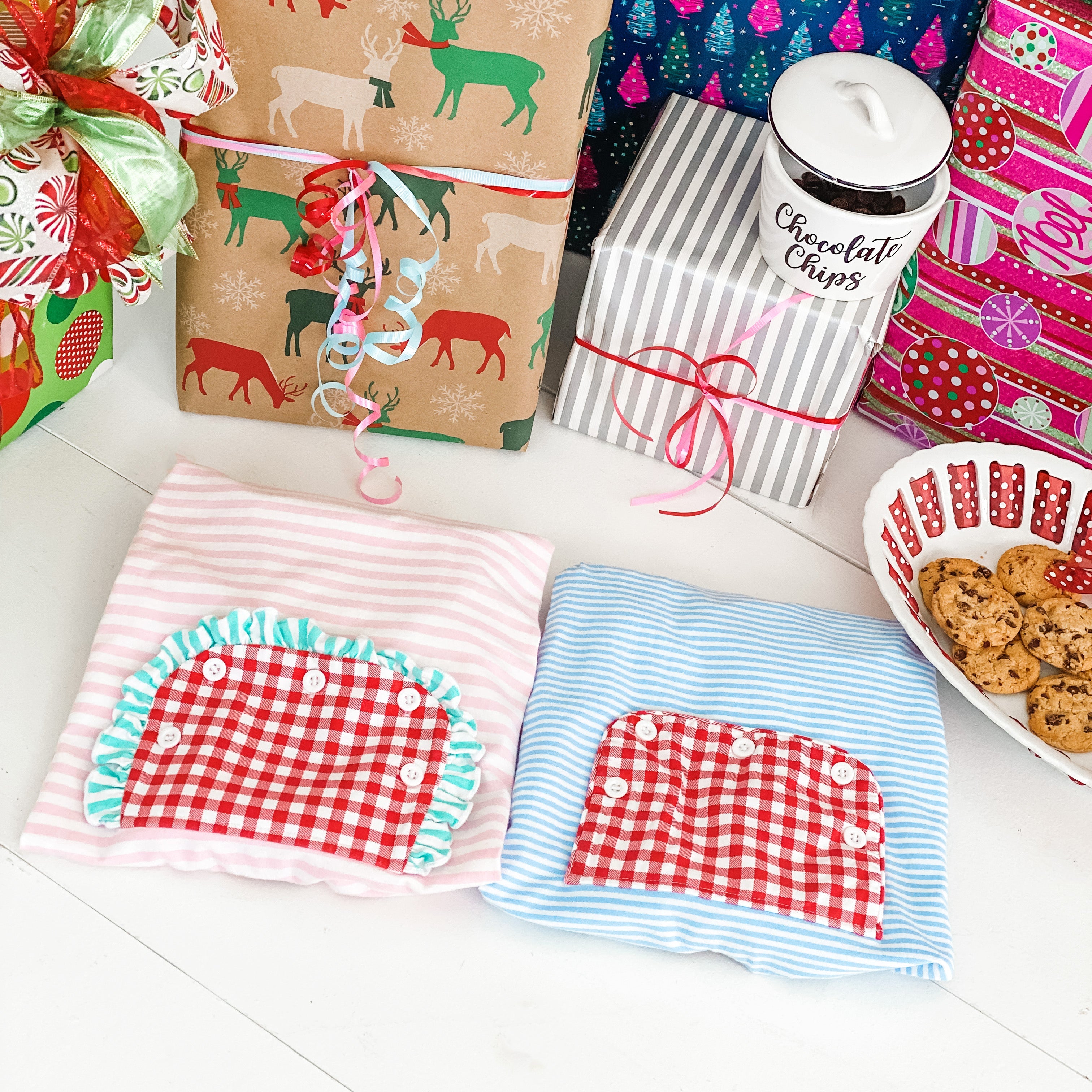 Boys Cookies For Santa Romper