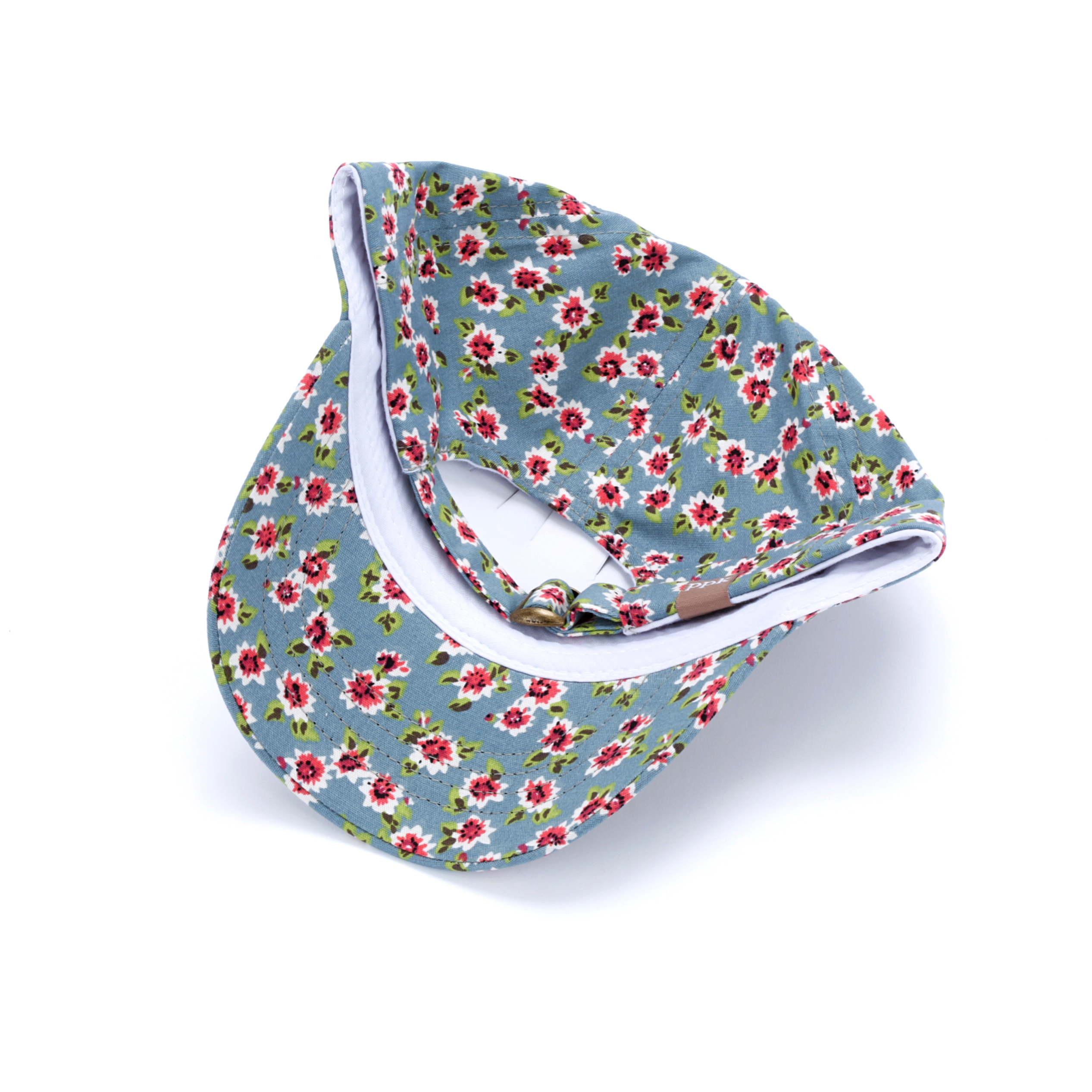 Girls Baseball Cap In Vintage Floral For Girls 2- 12 Years, Natural Cotton, Premium Quality