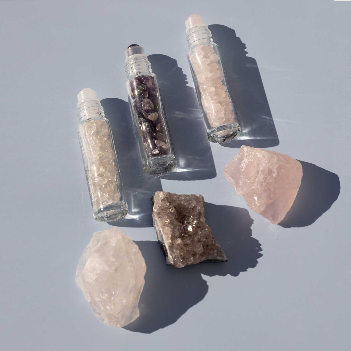 Amethyst Crystal Roller Ball Vial