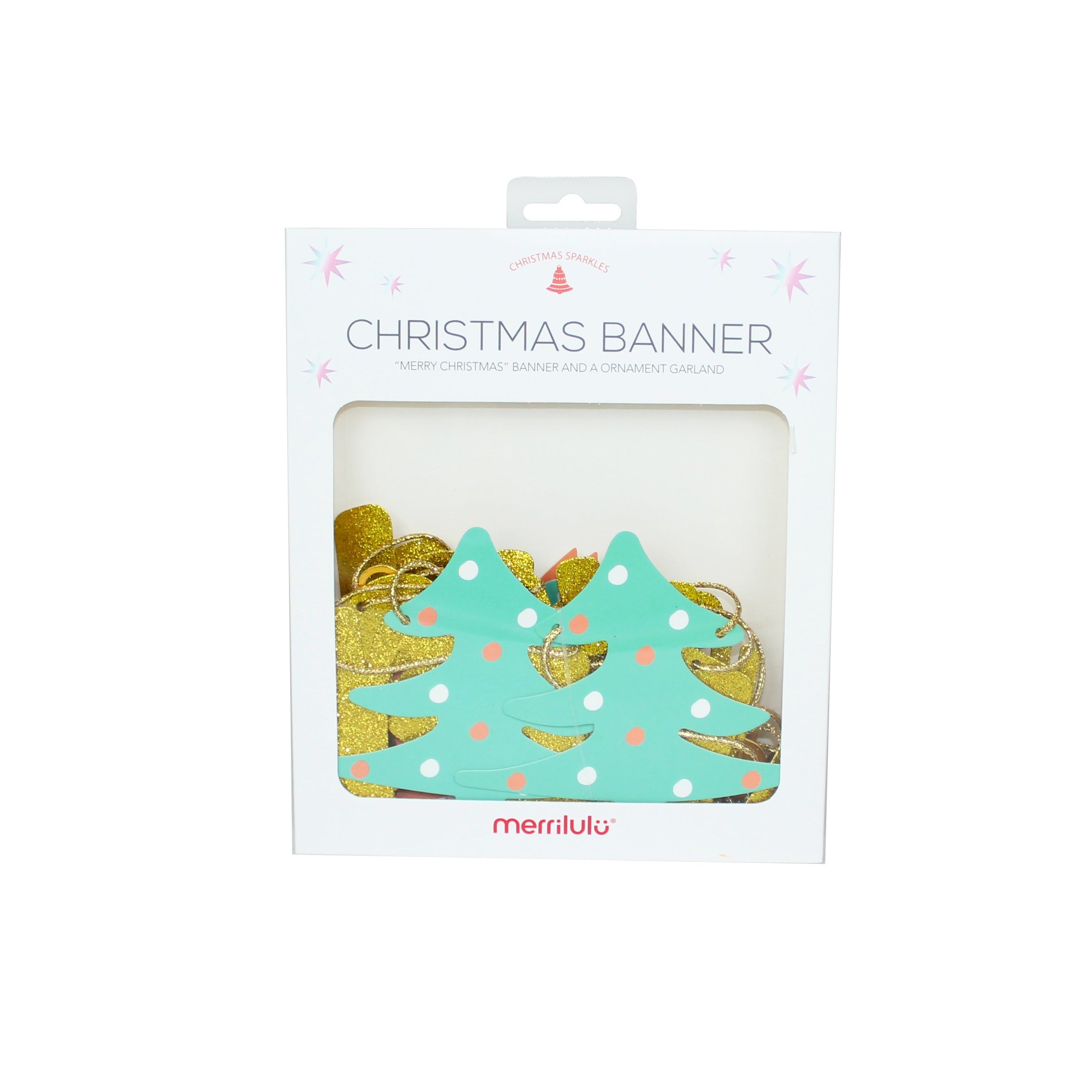 Christmas Sparkles Party Banner