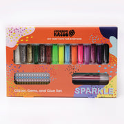 Strawberry Kazoo Sparkle Glitter, Glitter Glue, And Gem Sticker Diy Craft Kit