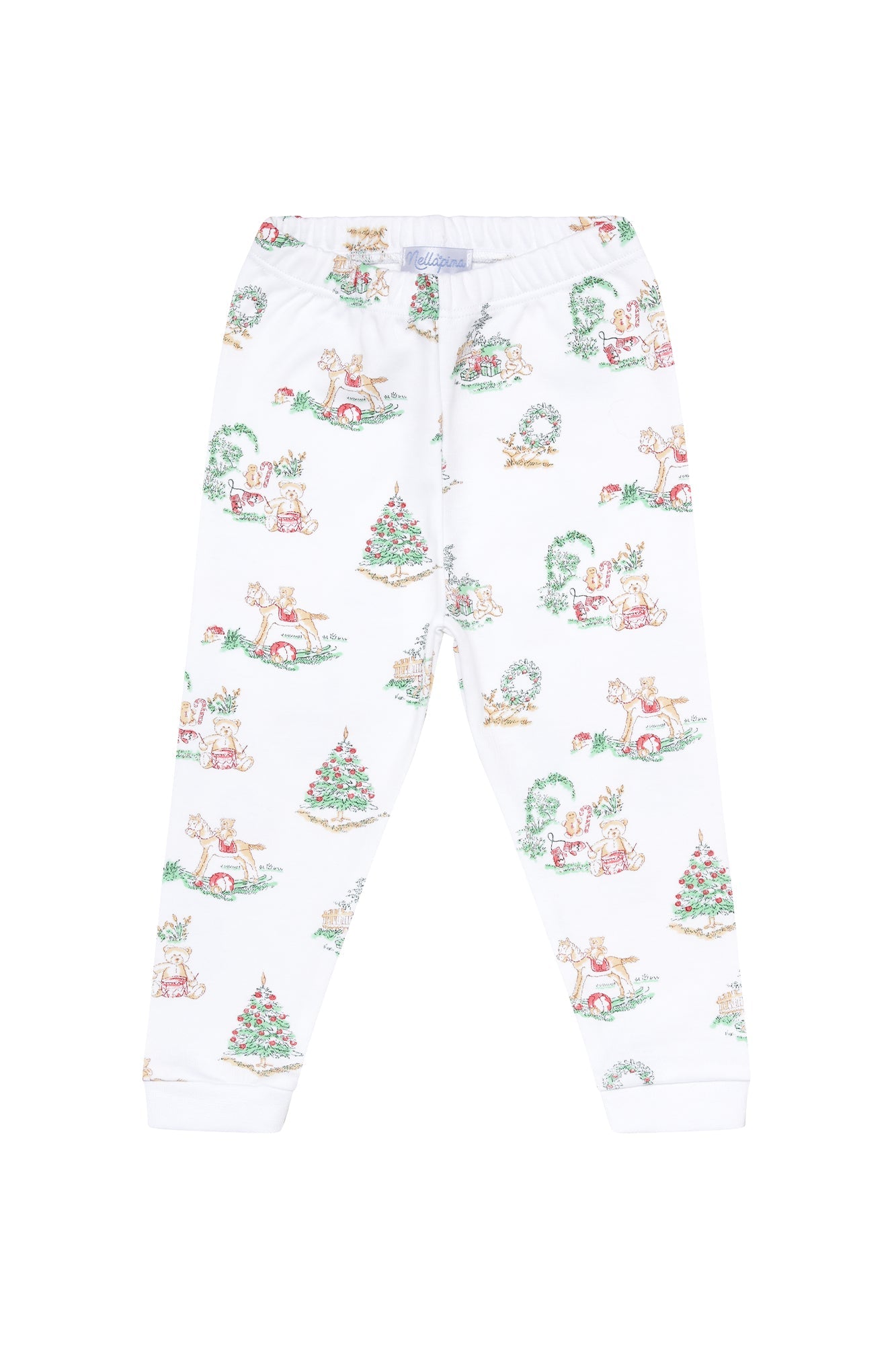 Boy Christmas Toile Pajama