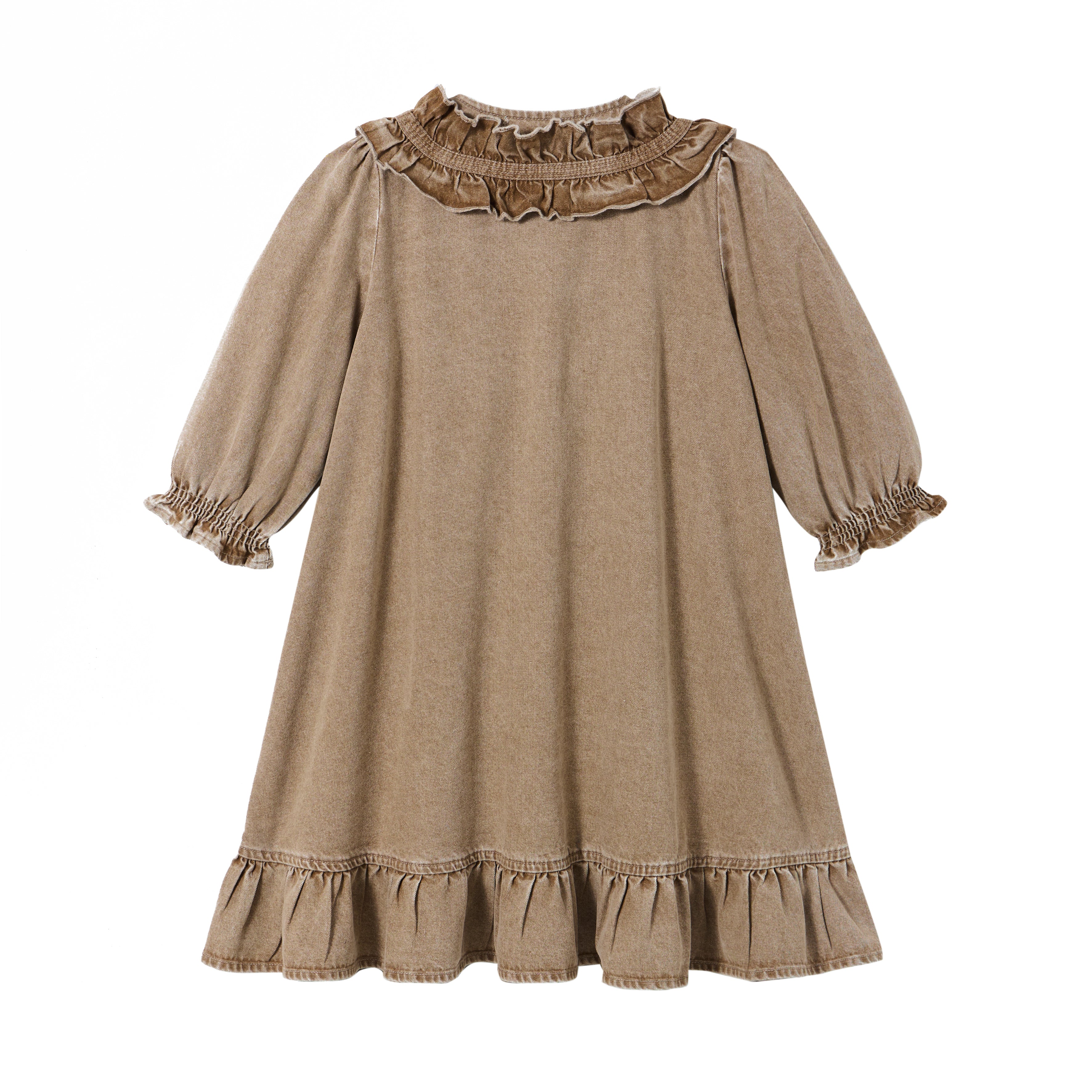 Tan Wash Dress