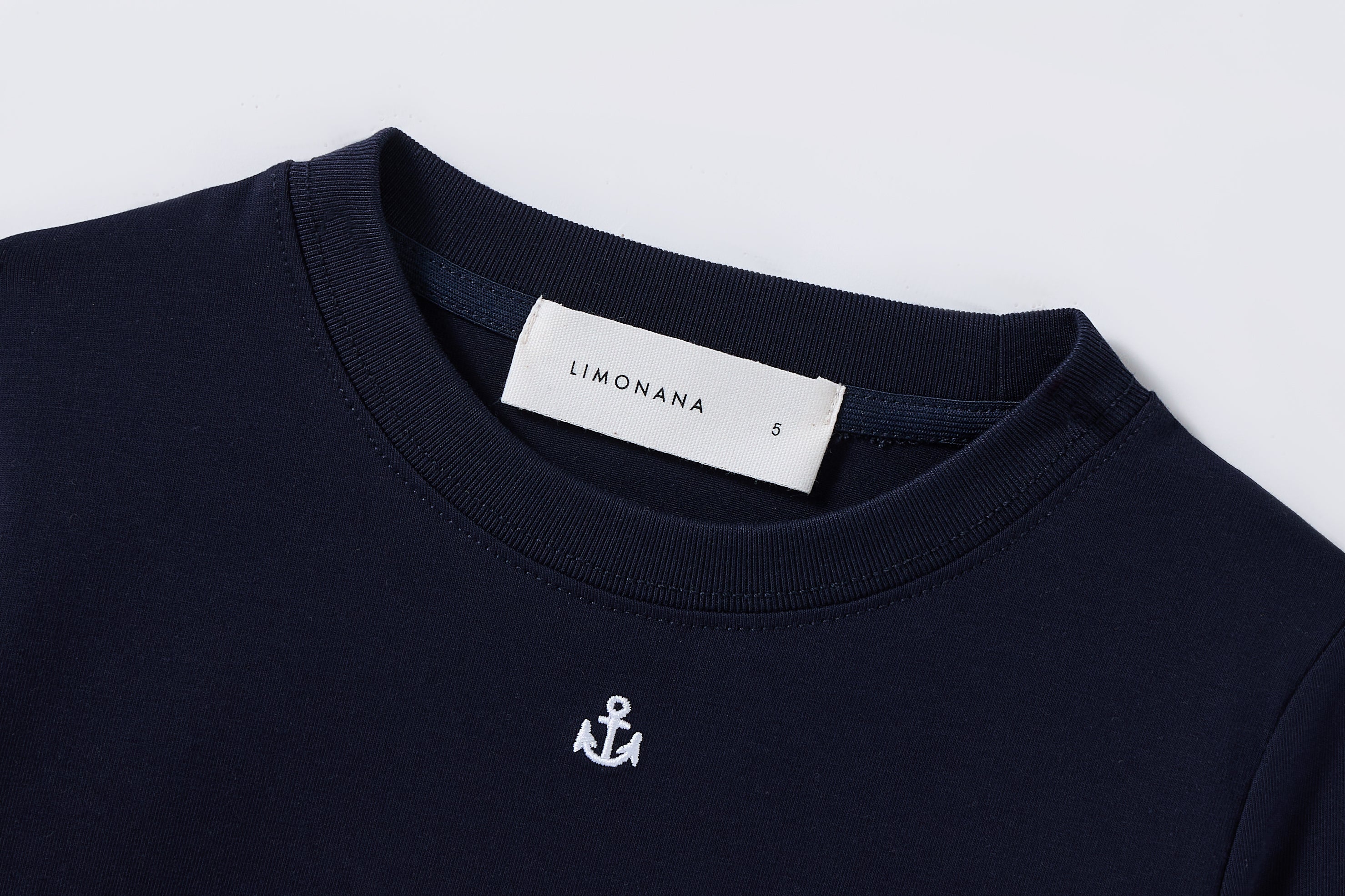 Coastal Navy Girls Tee