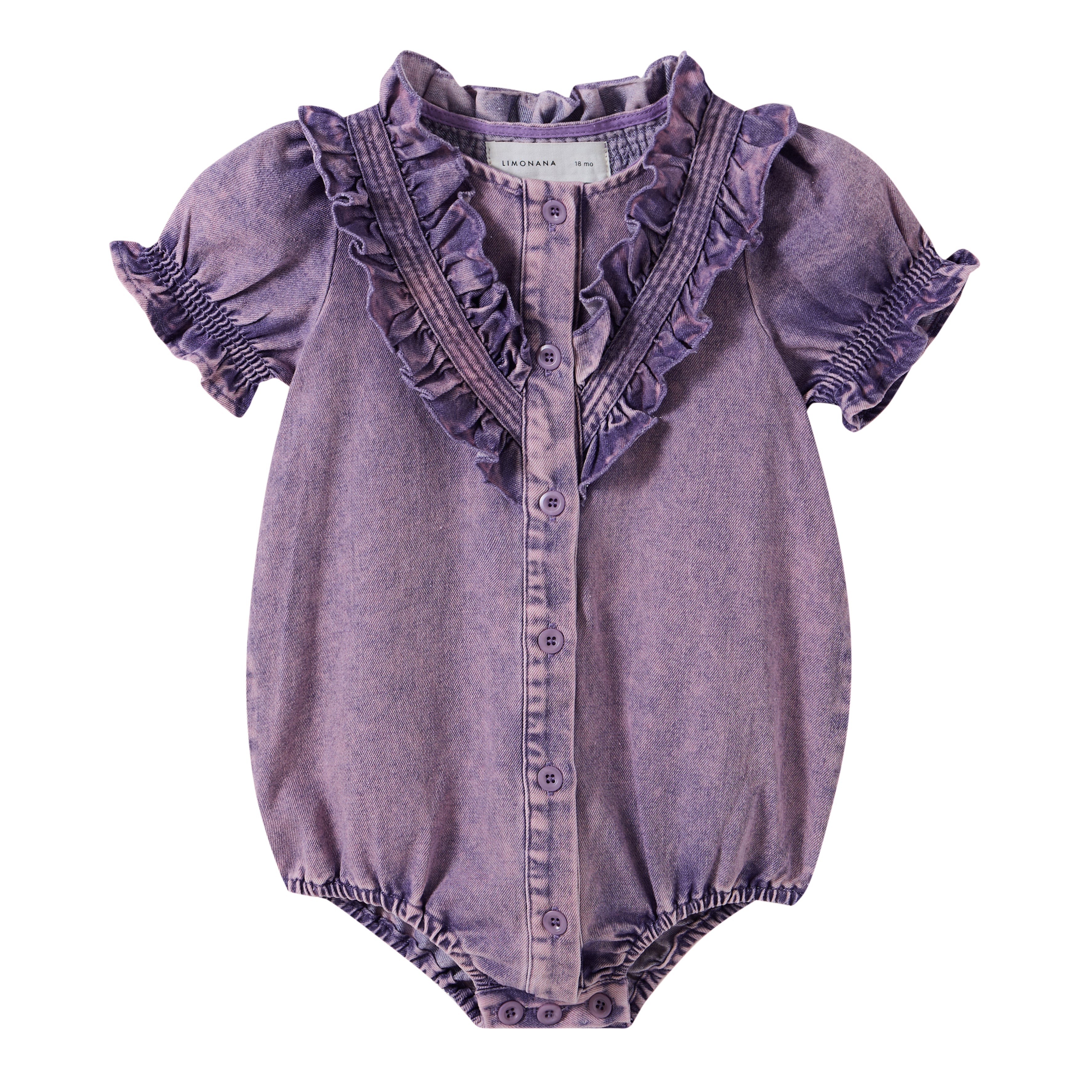Purple Wash Romper