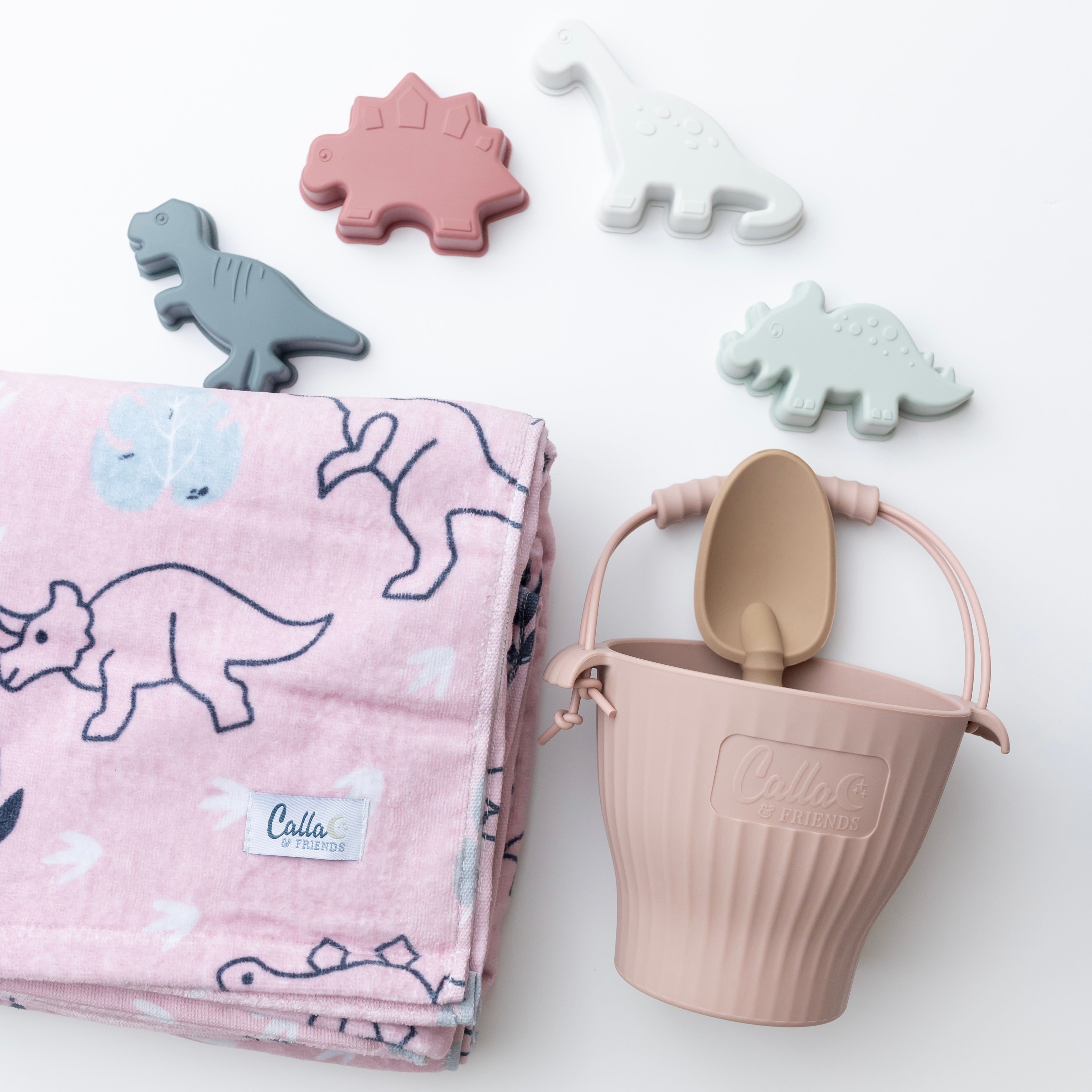 Ainsley's Dinos Silicone Beach Toy Set