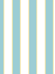 'cabana Stripe' Wallpaper By Meri Meri - Teal