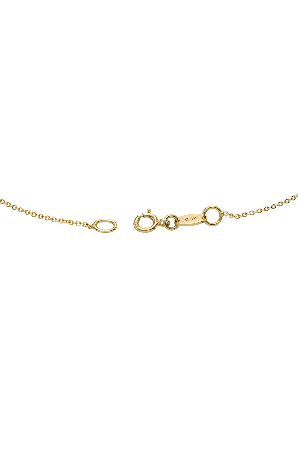 14k Gold Diamond Heart Asymmetrical Necklace