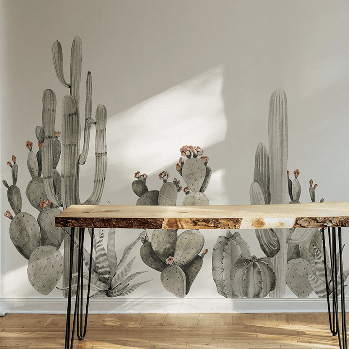 Cactus Garden Wall Decals