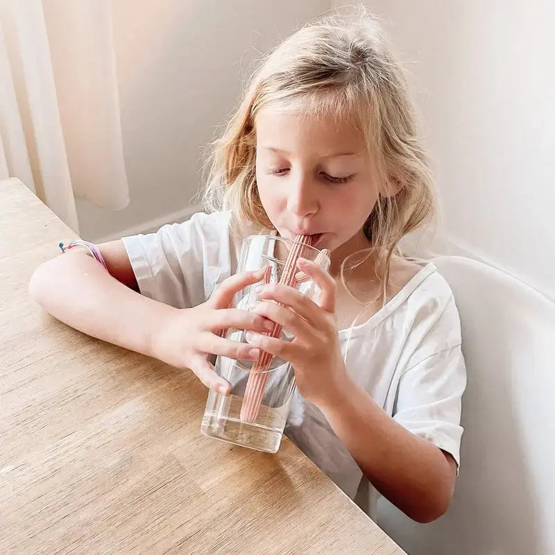 Cactus Silicone Teether & Straw For Kids And Adults