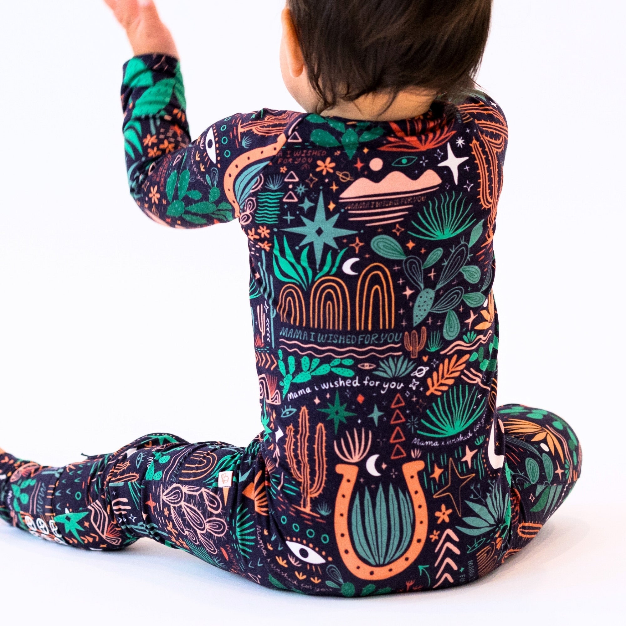 The Second-skin Convertible Romper | Desert Cactus (midnight)