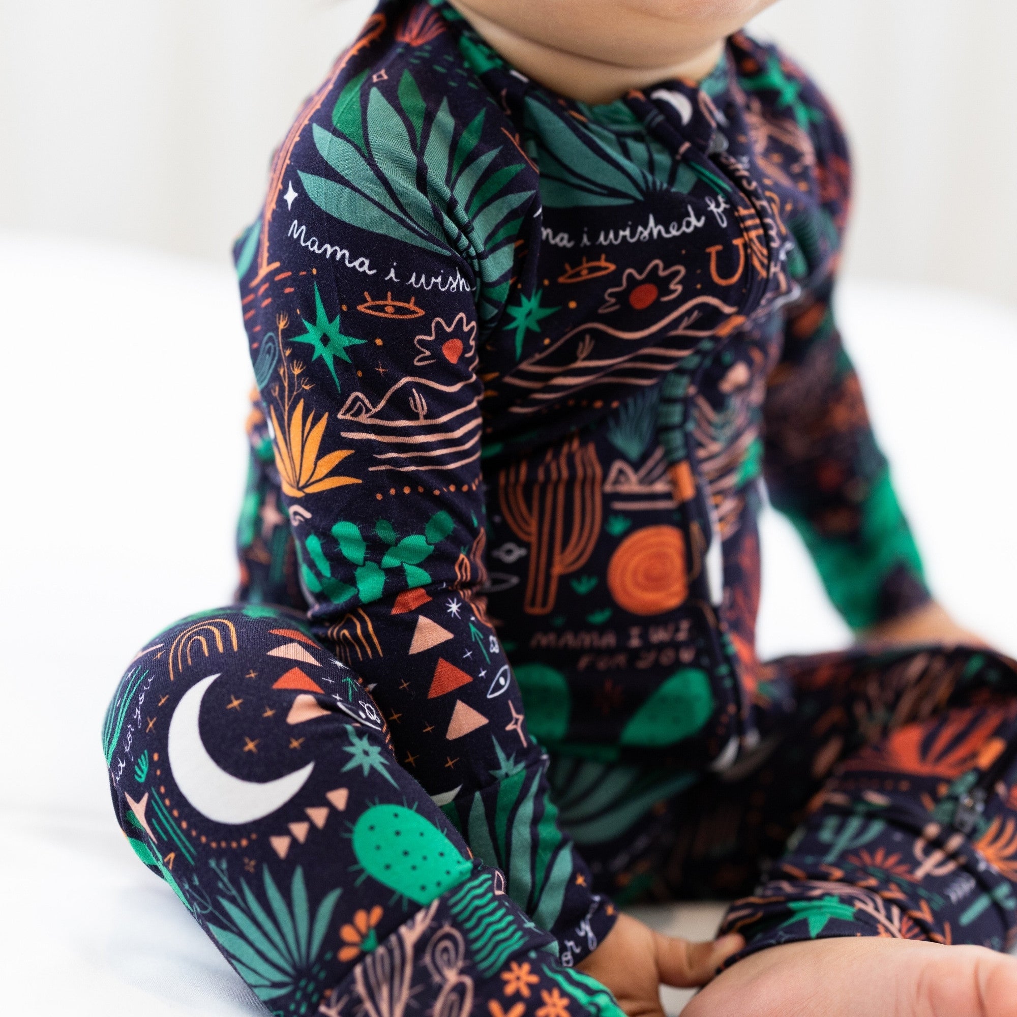 The Second-skin Convertible Romper | Desert Cactus (midnight)