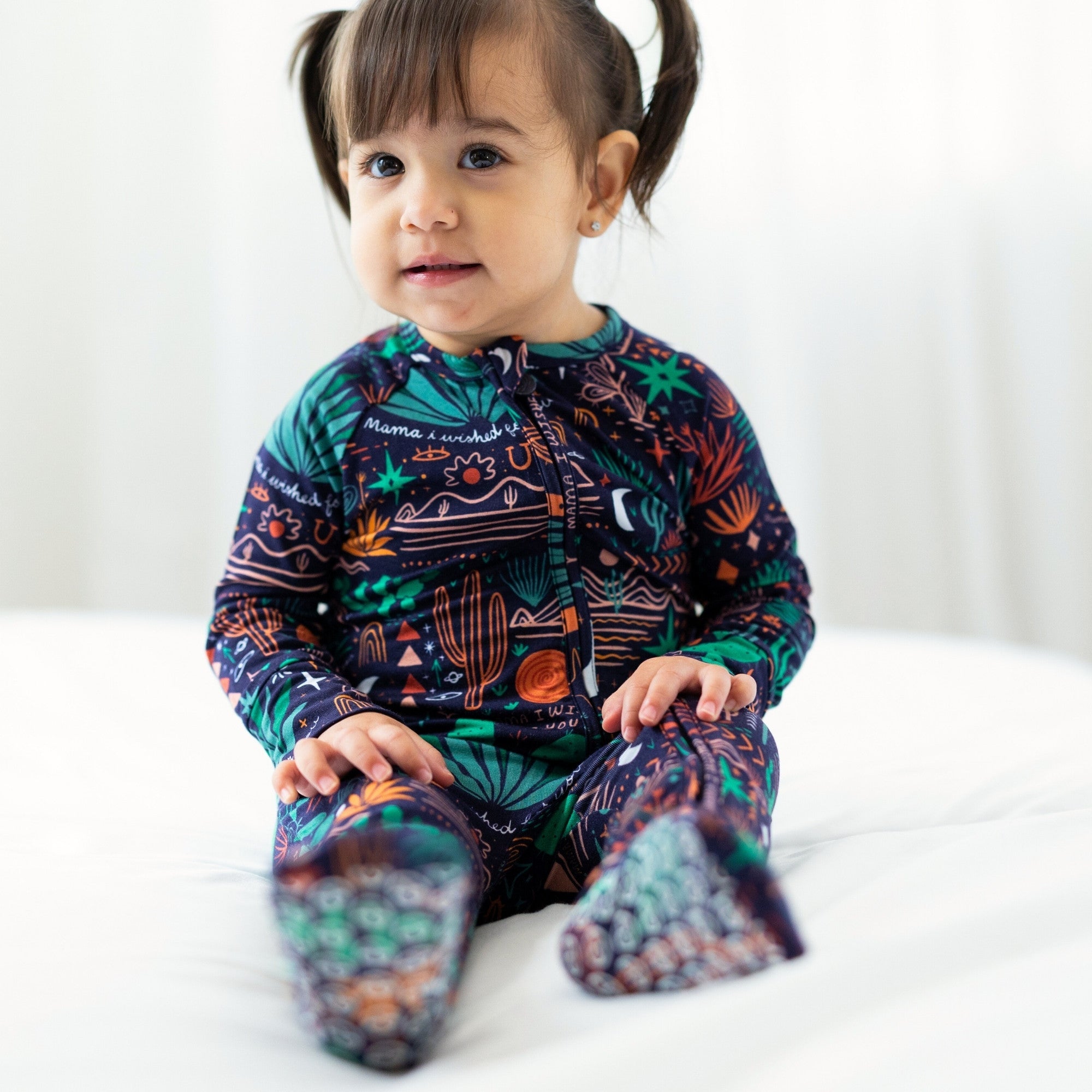 The Second-skin Convertible Romper | Desert Cactus (midnight)