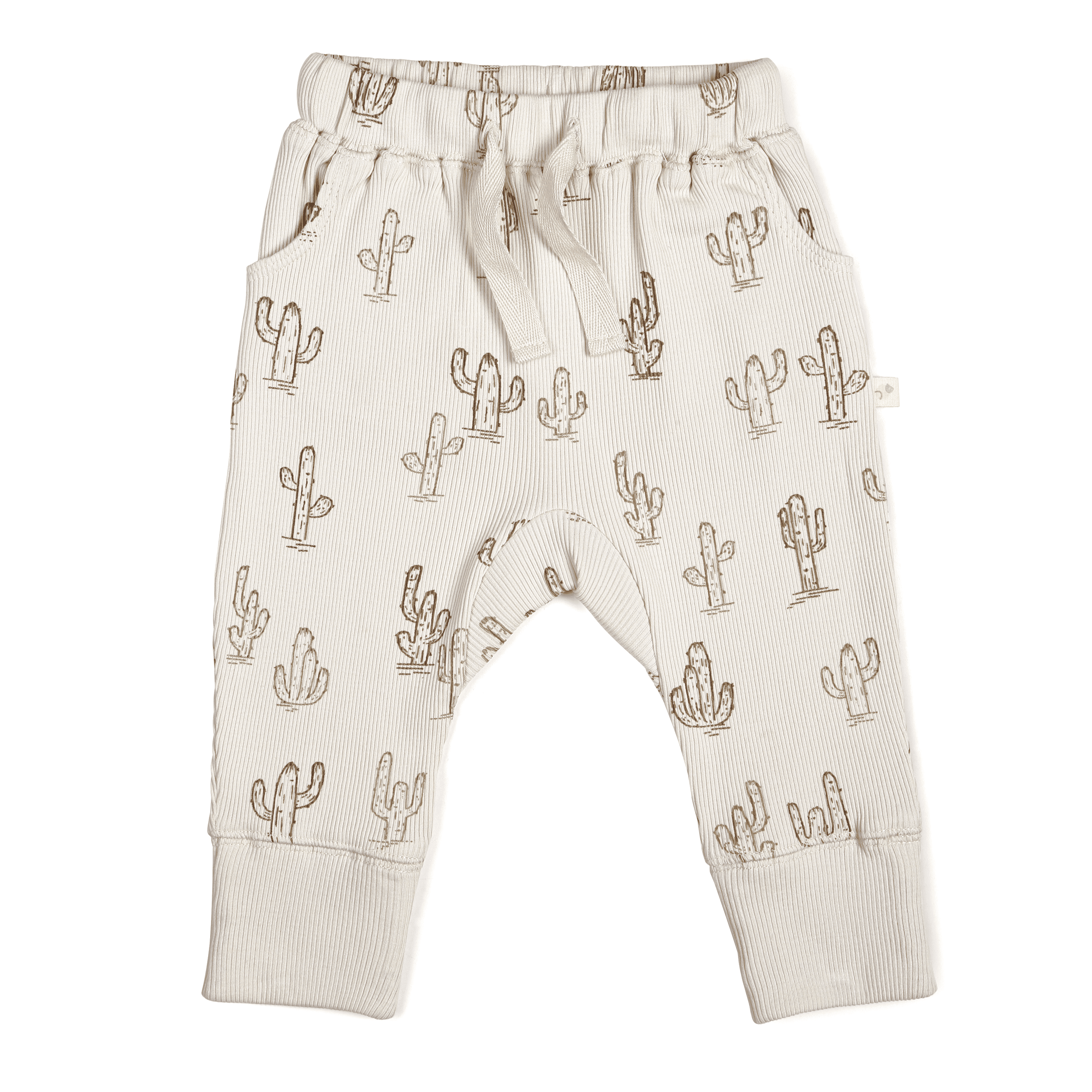 Organic Harem Pants - Cactus