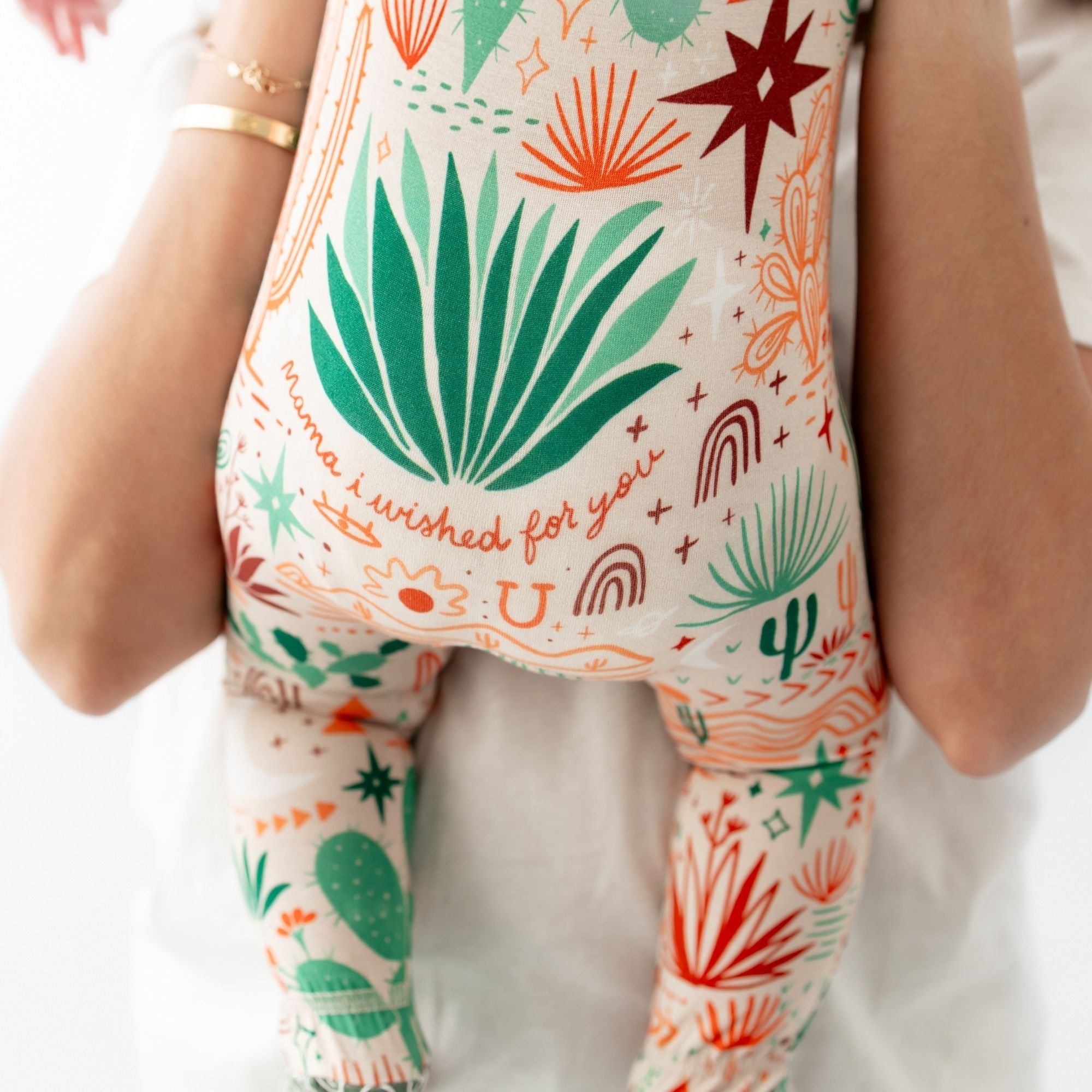 The Second-skin Footie | Desert Cactus Vibes | "mama, I Wished For You"
