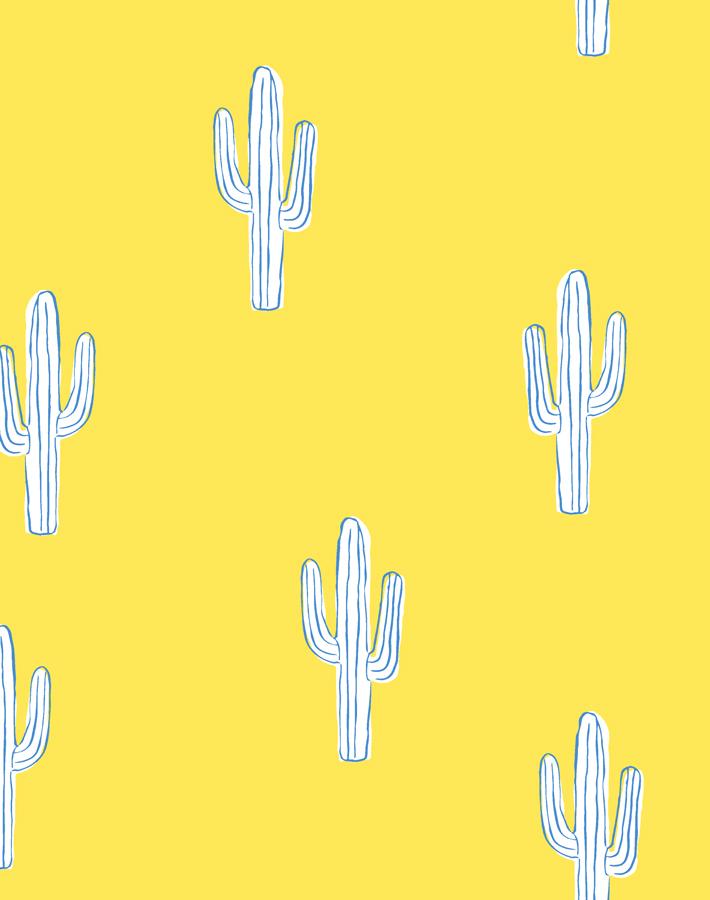 'cactus' Wallpaper By Tea Collection - Daffodil