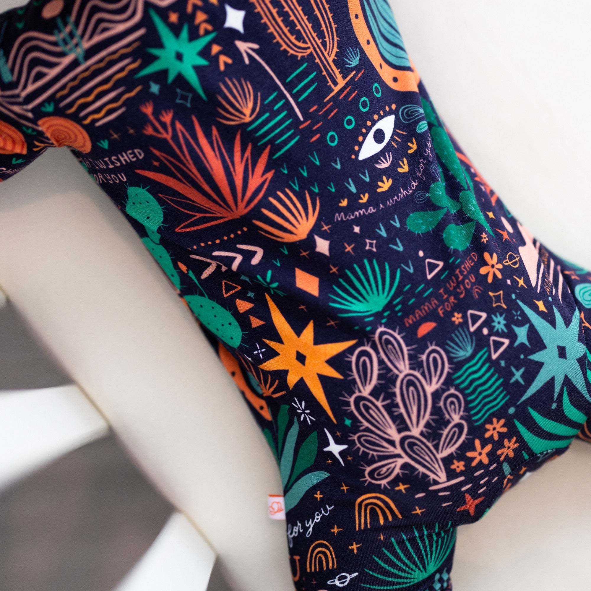 The Second-skin Footie | Desert Cactus (midnight)