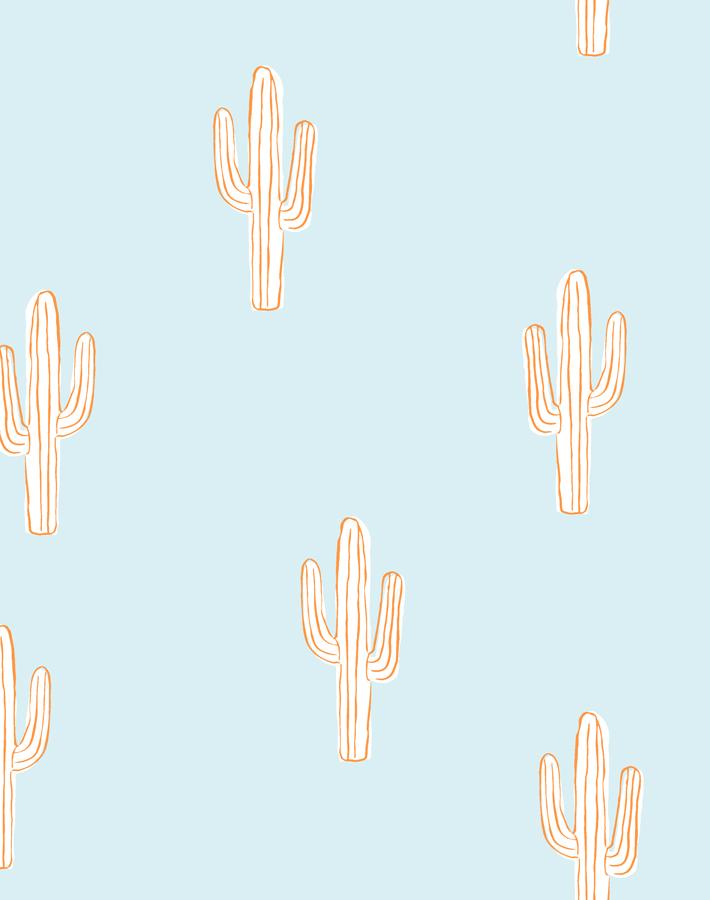 'cactus' Wallpaper By Tea Collection - Pushpop