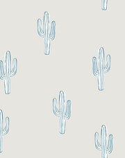 'cactus' Wallpaper By Tea Collection - Sand