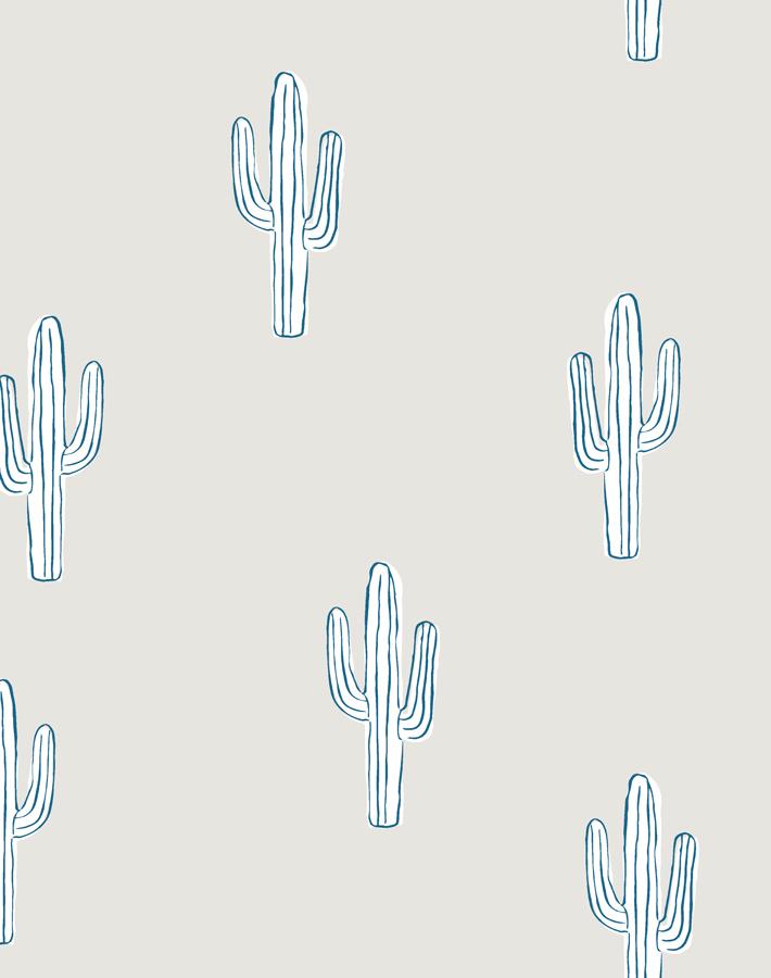 'cactus' Wallpaper By Tea Collection - Sand