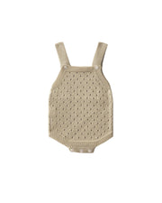 Cala Knit Romper ~ Oat
