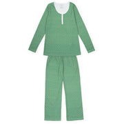 Calli Women's Longsleeve Pajama Pant Set Candy Cane Lane