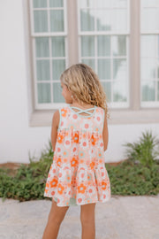 Camel Floral Short Set