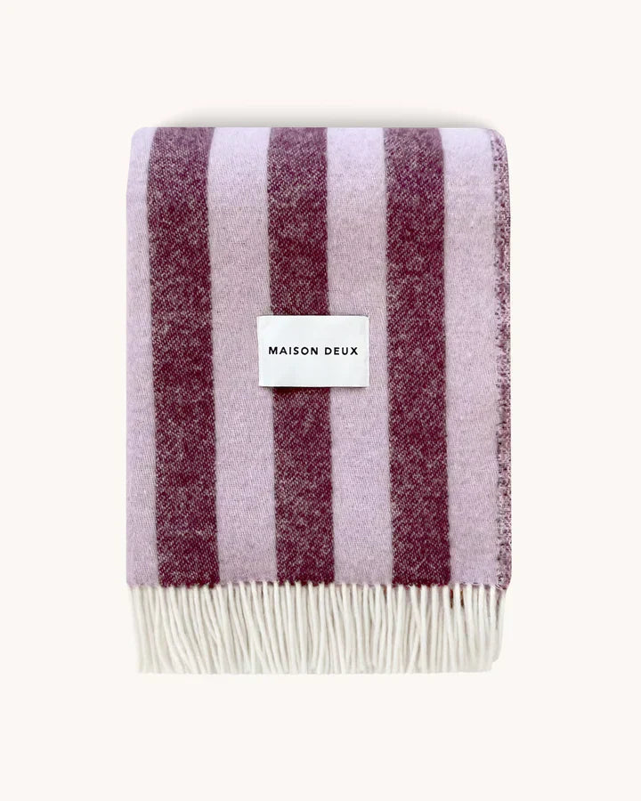 Blanket Candy Wrap Lilac / Aubergine 4.25 X 6.5 Ft