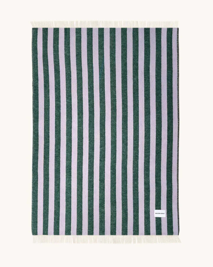 Blanket Candy Wrap Lilac / Green 4.25 X 6.5 Ft