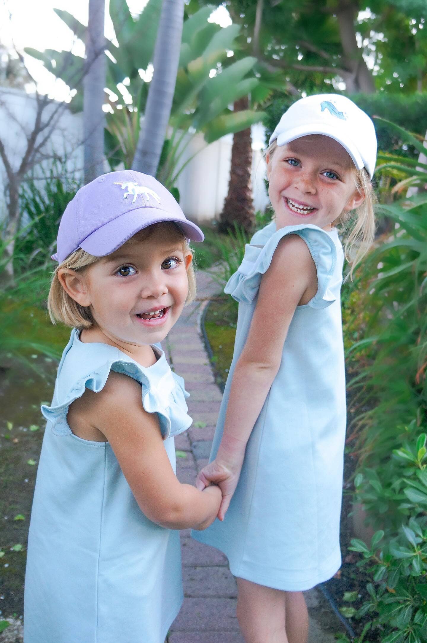 Rainbow Unicorn Sun Hat For Girls