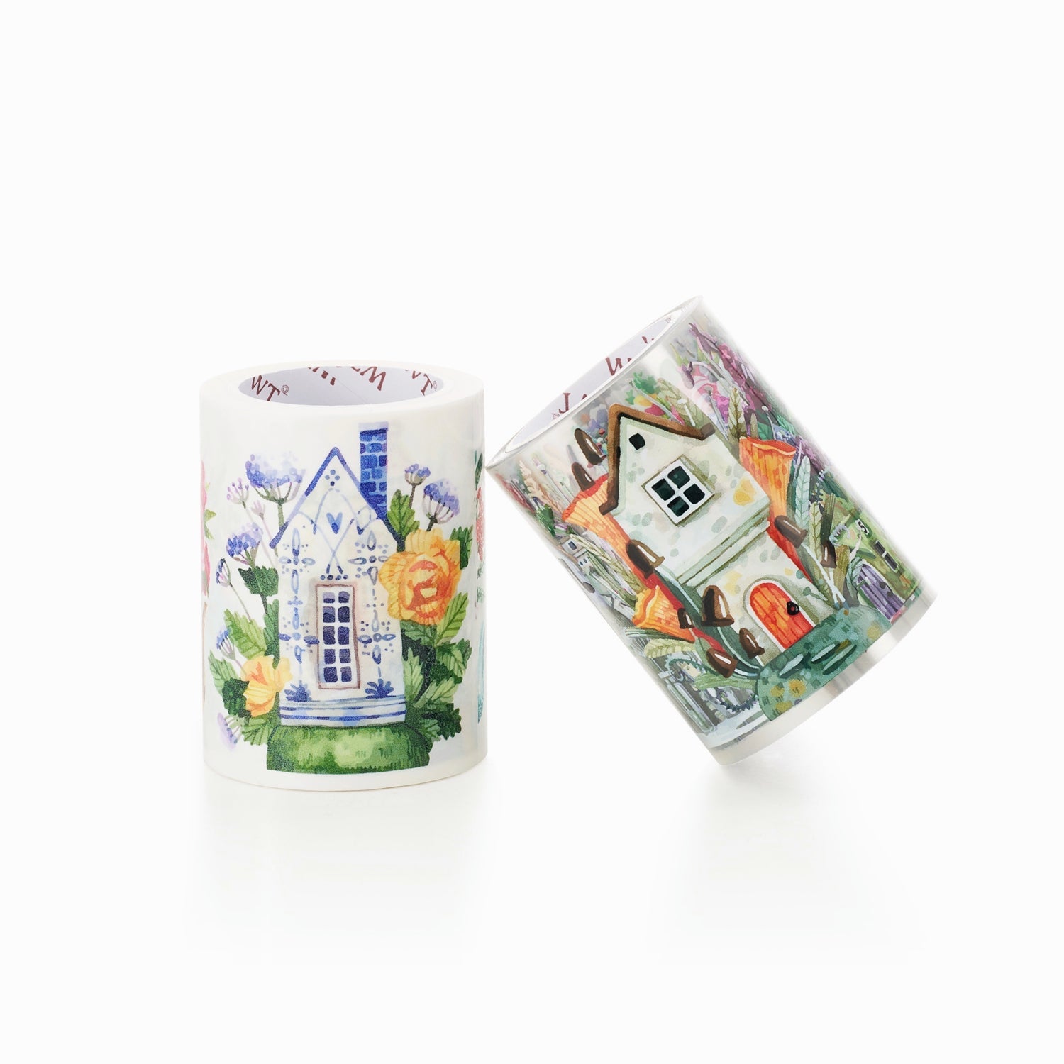 Forest Houses Wide Washi / PET Tape by The Washi Tape Shop