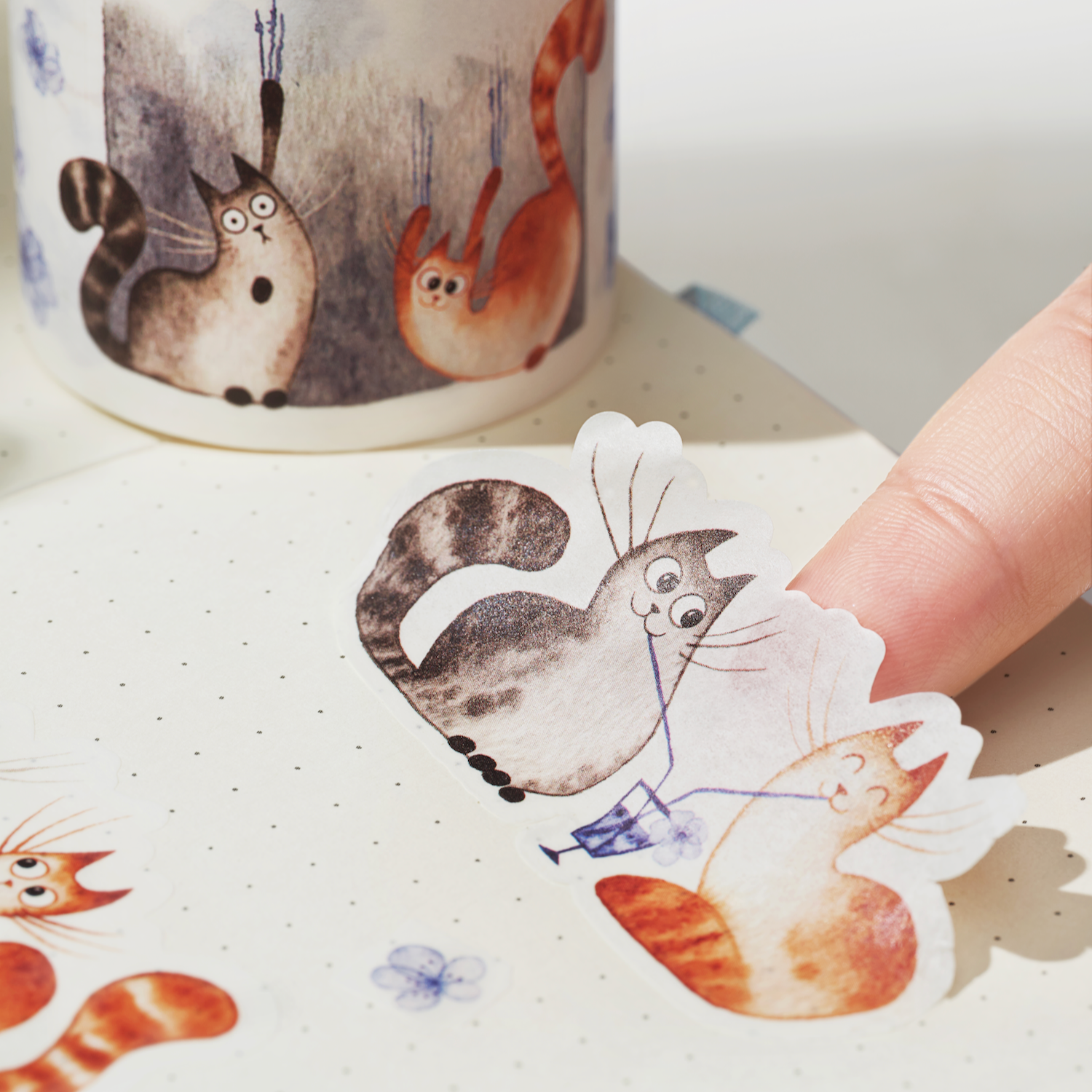 Chonky Cat Washi Tape Sticker Set by The Washi Tape Shop