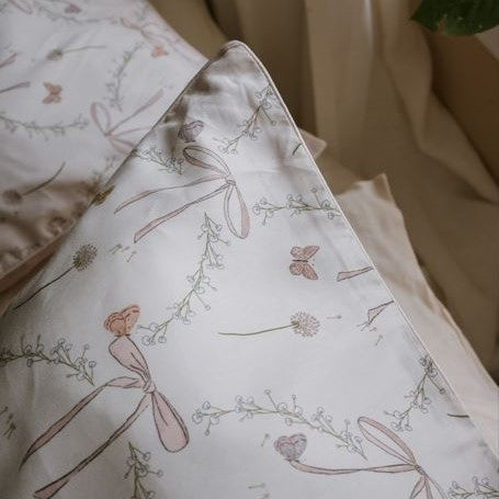 Bows & Butterfly Kisses Toddler Pillow - Pink