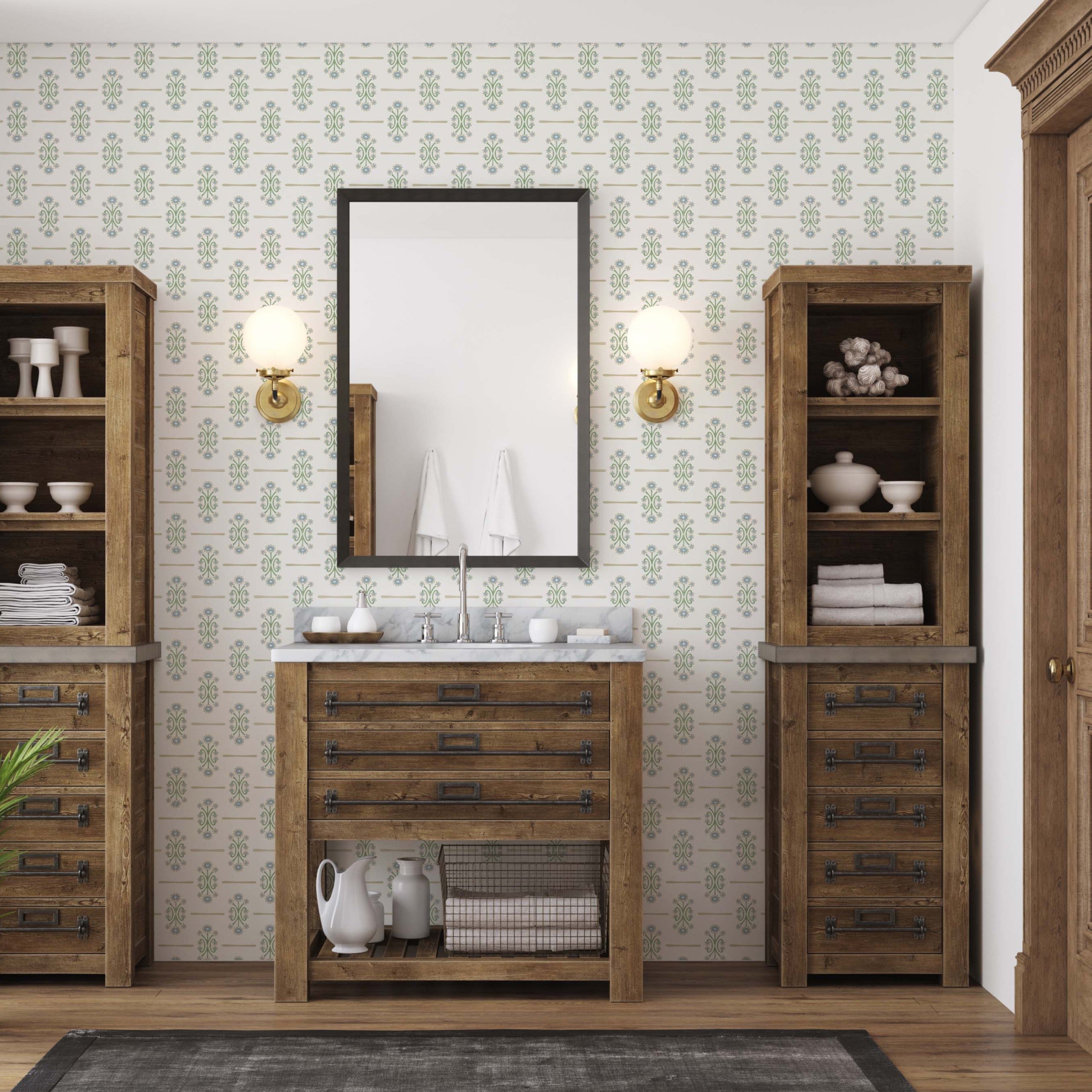 Nellie Wallpaper By Heights Design Studio